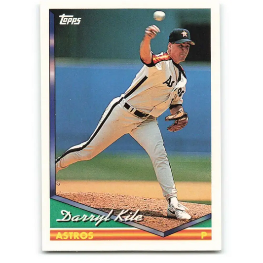 1994 Topps #703 Darryl Kile EX Excellent Houston Astros Baseball Card