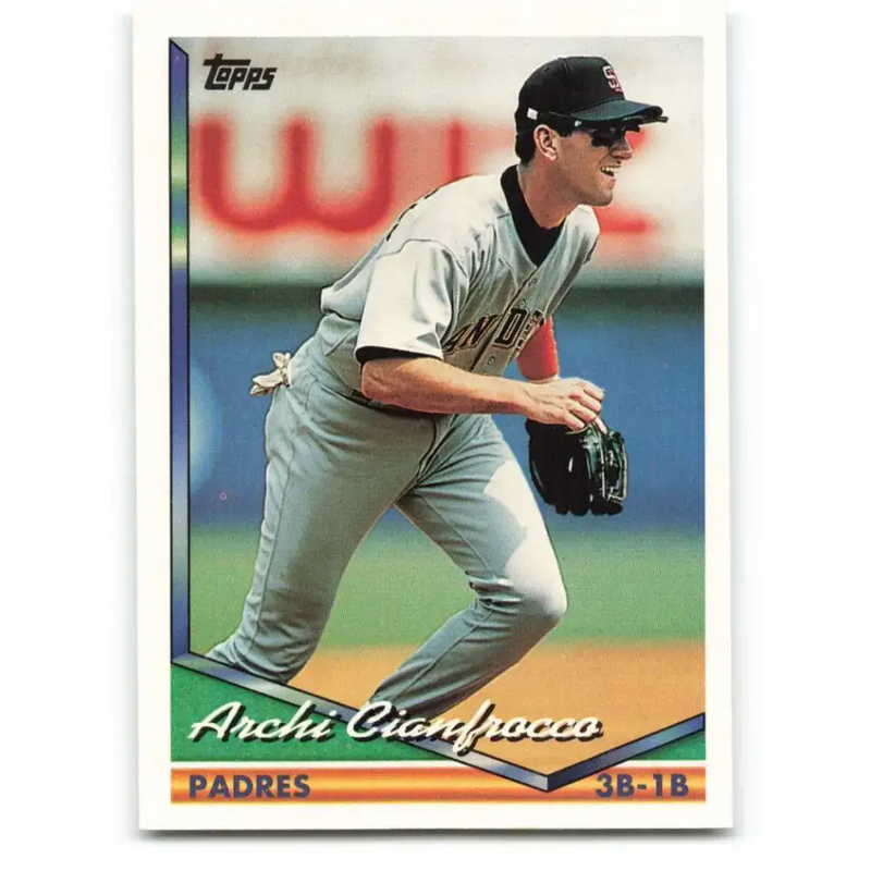 1994 Topps #704 Archi Cianfrocco EX Excellent San Diego Padres Baseball Card - Baseball Card Single