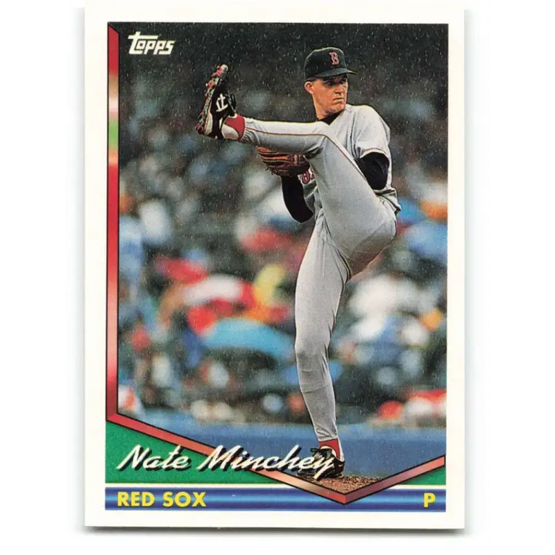 1994 Topps #716 Nate Minchey EX Excellent Boston Red Sox Baseball Card - Baseball Card Single