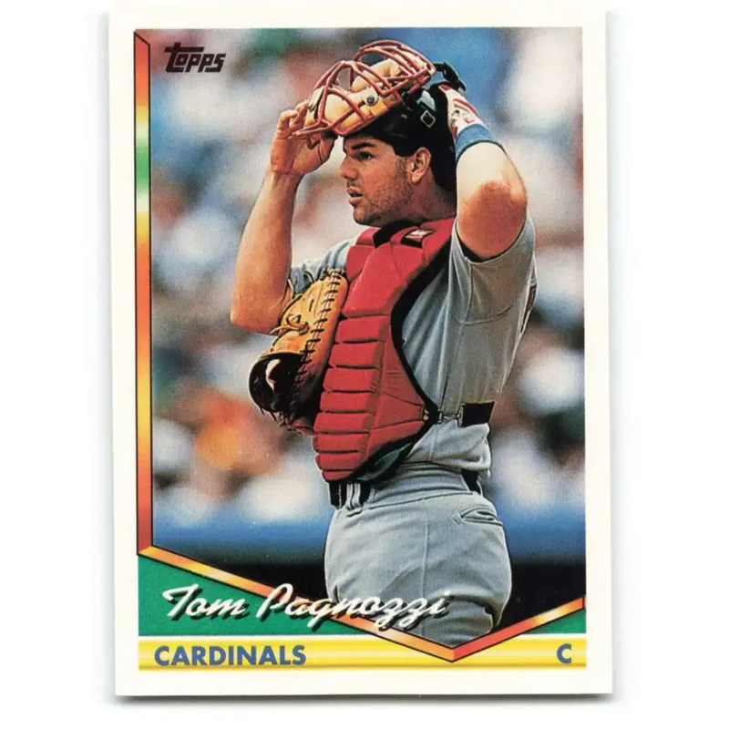 1994 Topps #719 Tom Pagnozzi EX Excellent St. Louis Cardinals Baseball Card - Baseball Card Single