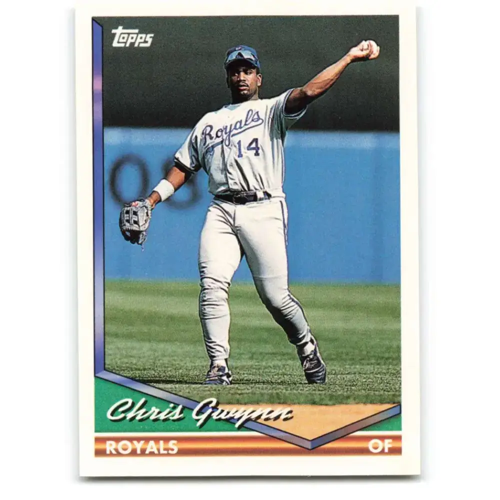 1994 Topps #731 Chris Gwynn EX Excellent Kansas City Royals Baseball Card - Baseball Card Single
