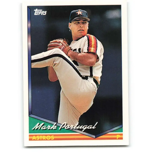 1994 Topps #734 Mark Portugal EX Excellent Houston Astros Baseball Card