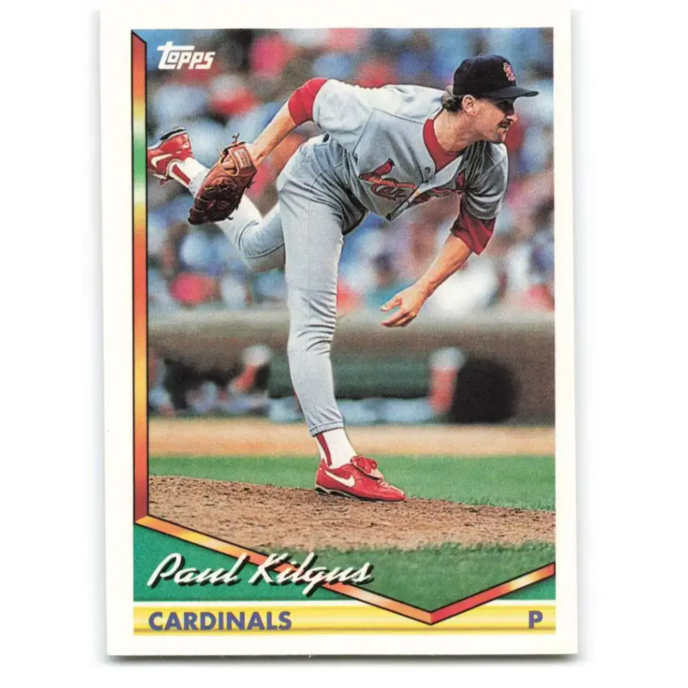 1994 Topps #737 Paul Kilgus EX Excellent St. Louis Cardinals Baseball Card - Baseball Card Single