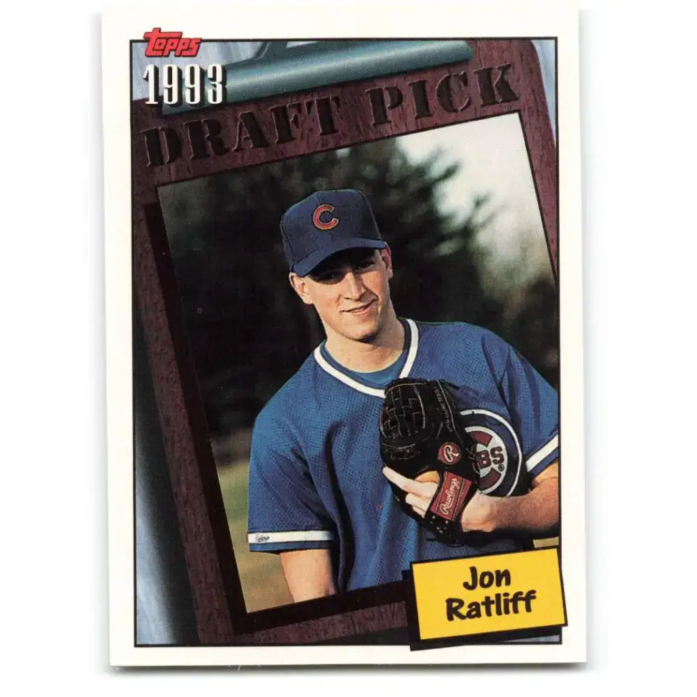 1994 Topps #739 Jon Ratliff EX Excellent RC Rookie Chicago Cubs Baseball Card - Baseball Card Single