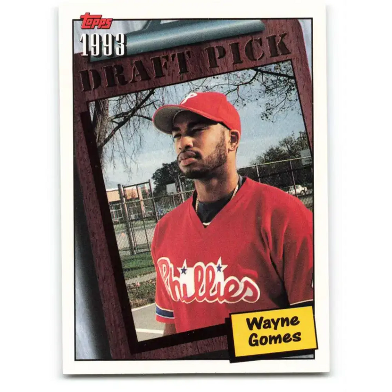 1994 Topps #742 Wayne Gomes EX Excellent RC Rookie Philadelphia Phillies Baseball Card