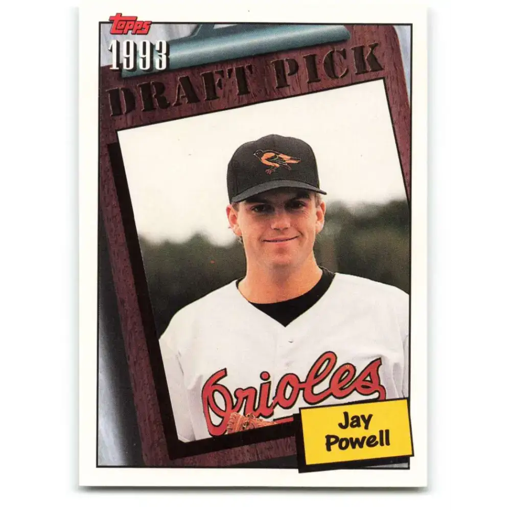 1994 Topps #745 Jay Powell EX Excellent RC Rookie Baltimore Orioles Baseball Card - Baseball Card Single