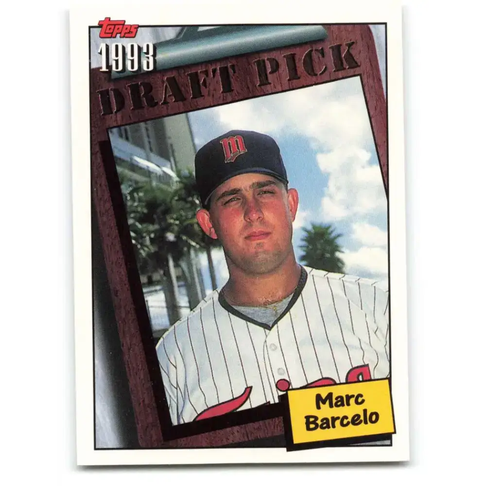 1994 Topps #747 Marc Barcelo EX Excellent RC Rookie Minnesota Twins Baseball Card - Baseball Card Single