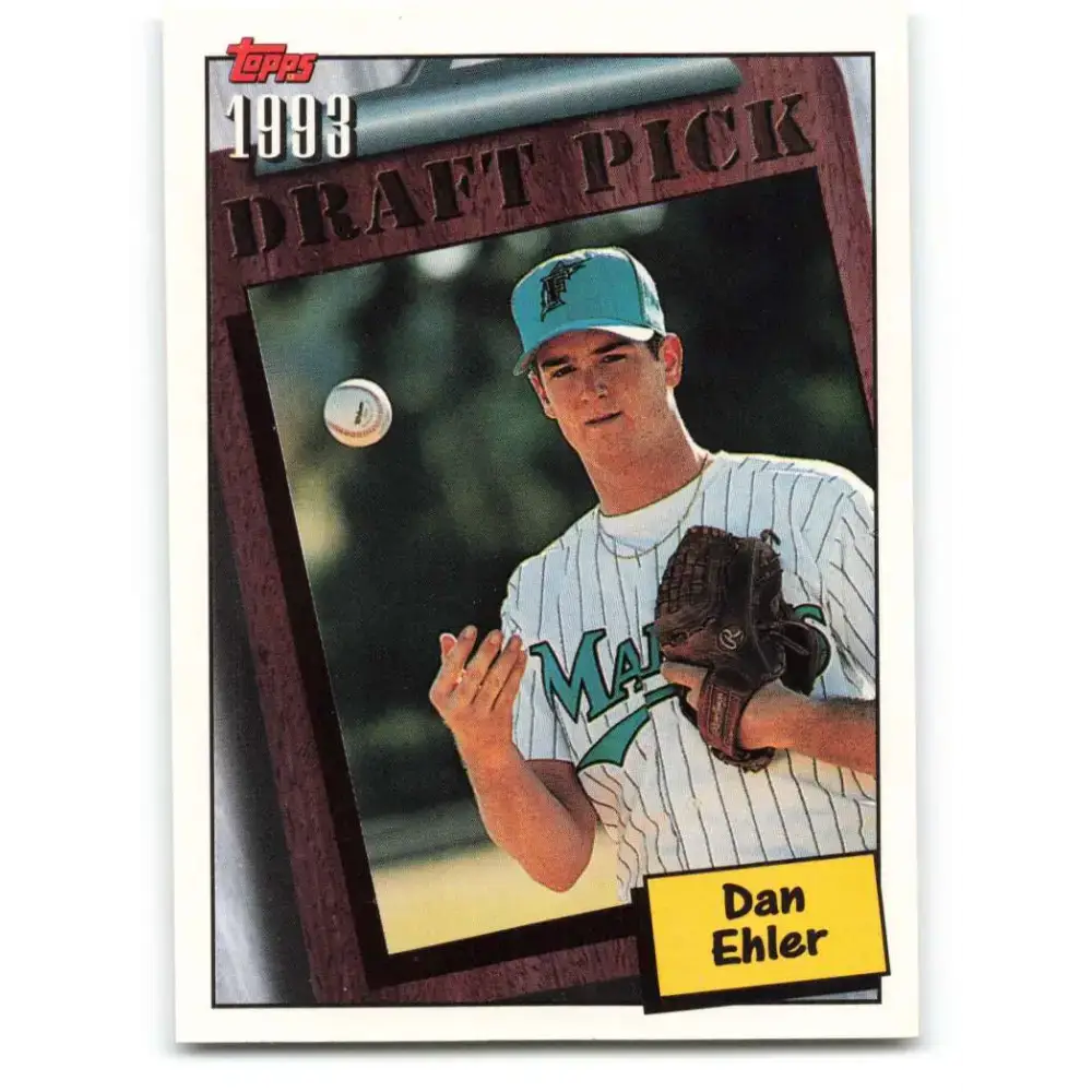 1994 Topps #751 Dan Ehler EX Excellent RC Rookie Florida Marlins Baseball Card - Baseball Card Single