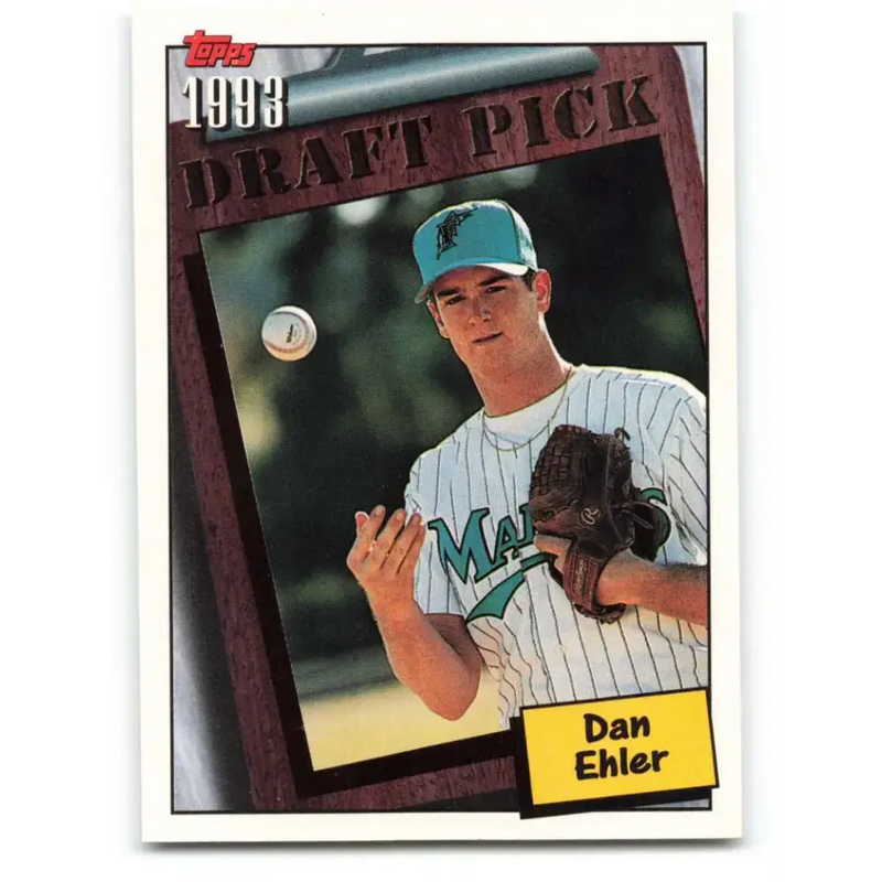 1994 Topps #751 Dan Ehler EX Excellent RC Rookie Florida Marlins Baseball Card - Baseball Card Single