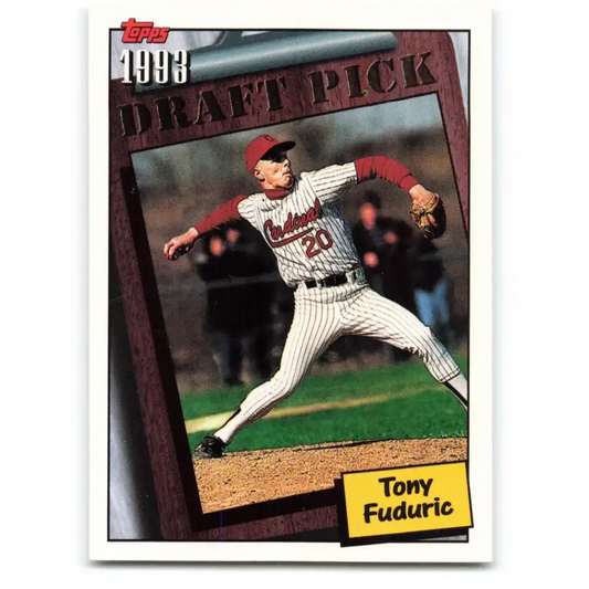 1994 Topps #757 Tony Fuduric EX Excellent RC Rookie Detroit Tigers Baseball Card