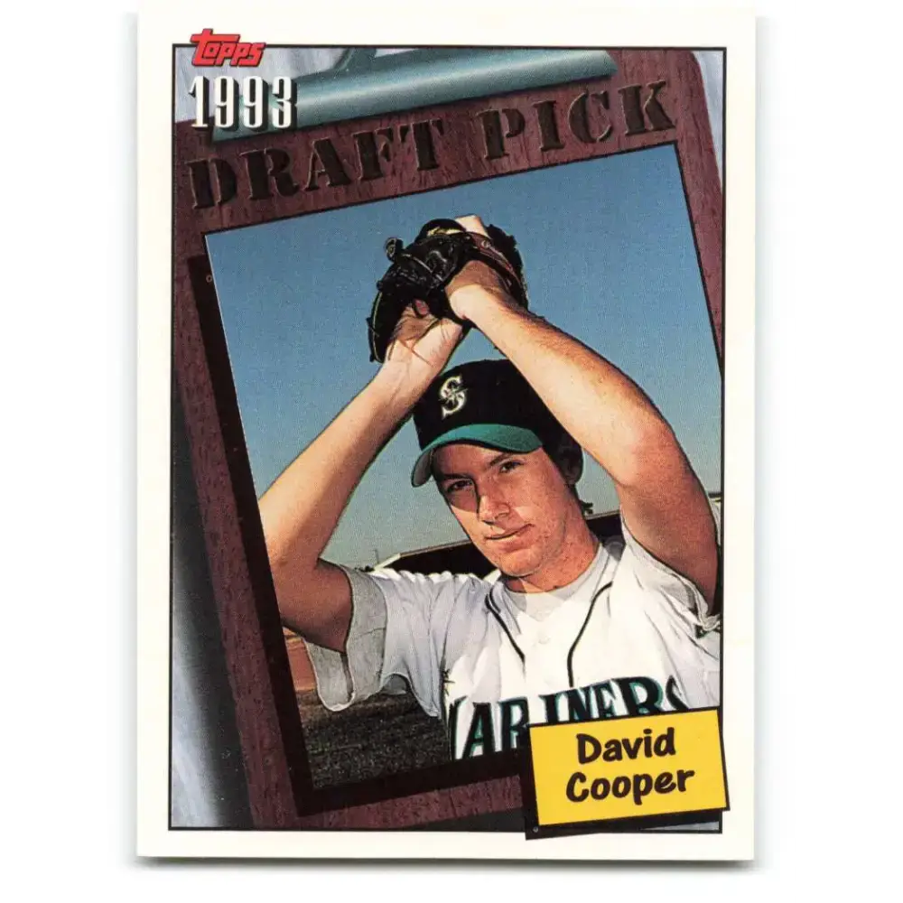 1994 Topps #761 David Cooper EX Excellent RC Rookie Seattle Mariners Baseball Card - Baseball Card Single