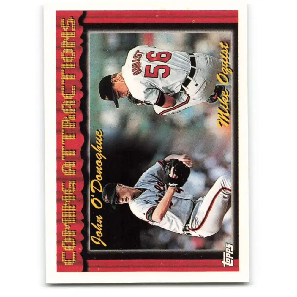 1994 Topps #763 John O’Donoghue/Mike Oquist EX Excellent Baltimore Orioles Baseball Card - Baseball Card Single