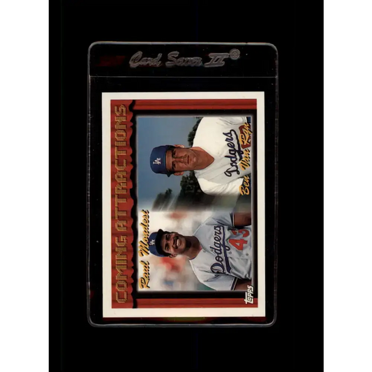 1994 Topps #783 Raul Mondesi/Ben Van Ryn EX Excellent Los Angeles Dodgers Baseball Card - Baseball Card Single