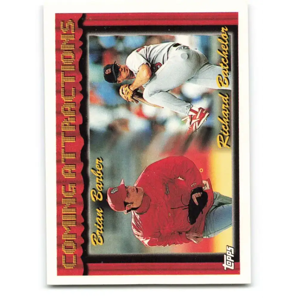 1994 Topps #788 Brian Barber/Rich Batchelor EX Excellent St. Louis Cardinals Baseball Card - Baseball Card Single