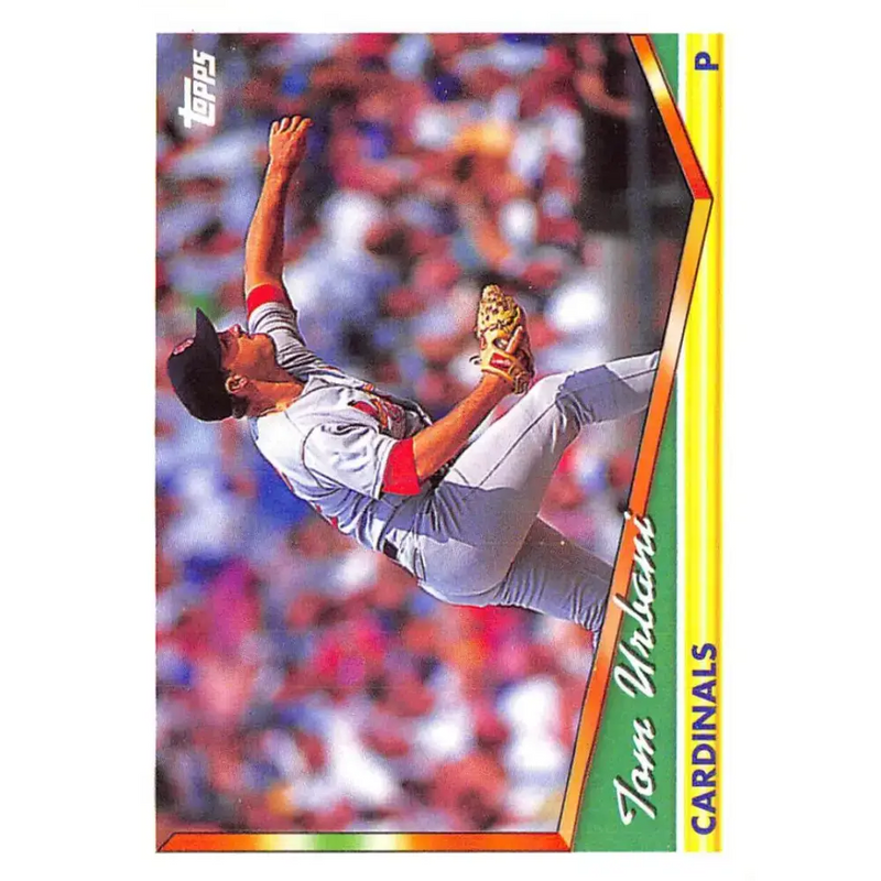 1994 Topps #83 Tom Urbani EX Excellent St. Louis Cardinals Baseball Card