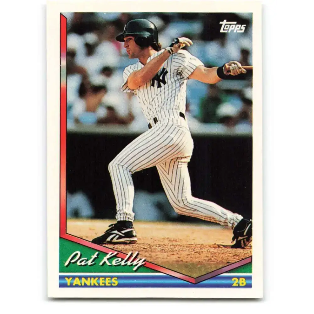 1994 Topps #88 Pat Kelly EX Excellent New York Yankees Baseball Card - Baseball Card Single