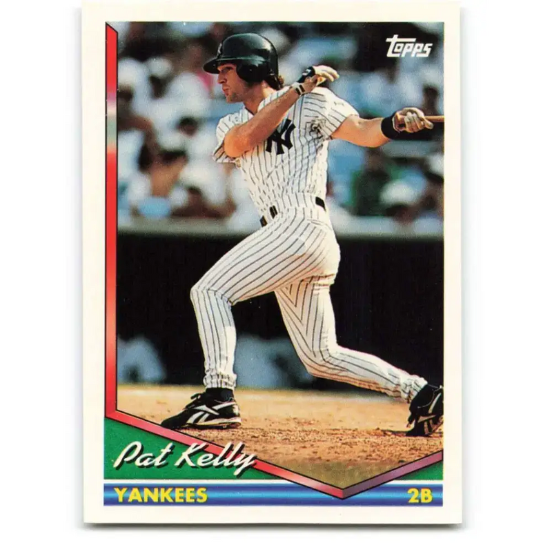 1994 Topps #88 Pat Kelly EX Excellent New York Yankees Baseball Card - Baseball Card Single