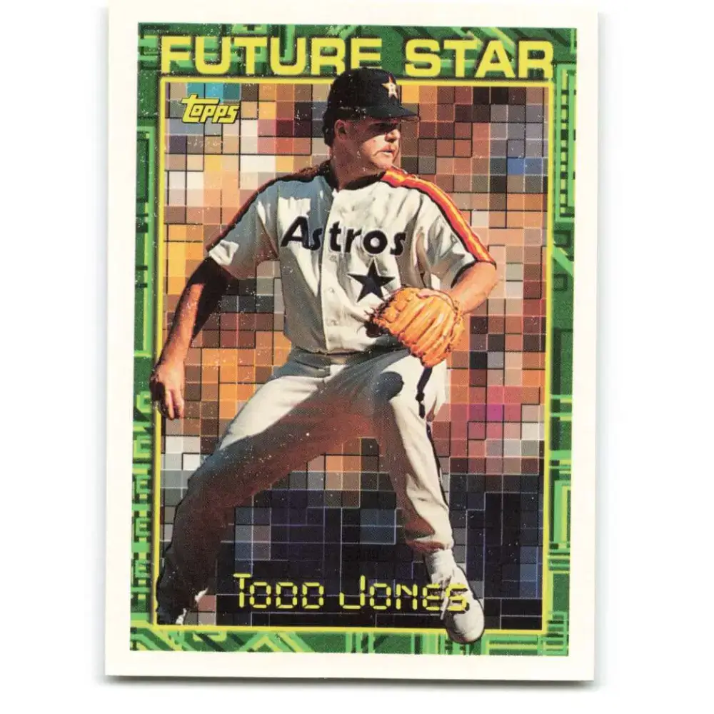 1994 Topps #97 Todd Jones EX Excellent Houston Astros Baseball Card - Baseball Card Single