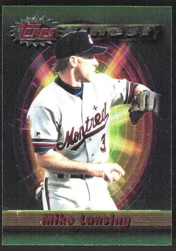 1994 Topps Finest #10 Mike Lansing NM Near Mint Expos FIN ID:82744 - Baseball Card Single