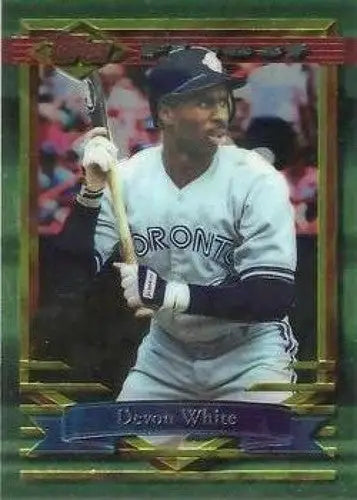 Devon White baseball card from 1994 Topps Finest Blue Jays NM-MT collectible