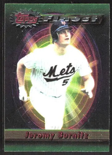1994 Topps Finest #15 Jeromy Burnitz NM Near Mint Mets FIN ID:82748 - Baseball Card Single