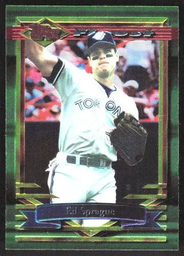 1994 Topps Finest #160 Ed Sprague NM Near Mint Blue Jays ID:82847 - Baseball Card Single