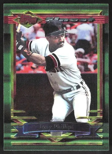 1994 Topps Finest #178 Tony Phillips NM Near Mint Tigers ID:82849 - Baseball Card Single