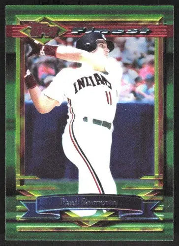 1994 Topps Finest #185 Paul Sorrento NM Near Mint Indians ID:82851 - Baseball Card Single