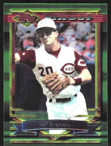 1994 Topps Finest #189 Jeff Branson NM Near Mint Reds ID:82855 - Baseball Card Single