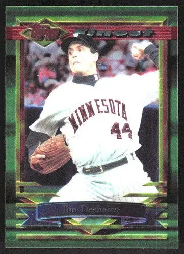 1994 Topps Finest #190 Jim Deshaies NM Near Mint Twins ID:82856 - Baseball Card Single