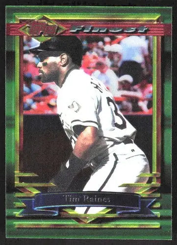 1994 Topps Finest #192 Tim Raines NM Near Mint White Sox ID:82857 - Baseball Card Single