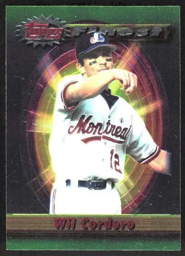 1994 Topps Finest #20 Wil Cordero NM Near Mint Expos FIN ID:82752 - Baseball Card Single