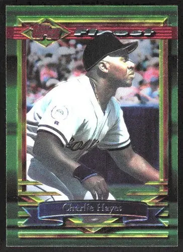 1994 Topps Finest #32 Charlie Hayes NM Near Mint Rockies ID:82824 - Baseball Card Single
