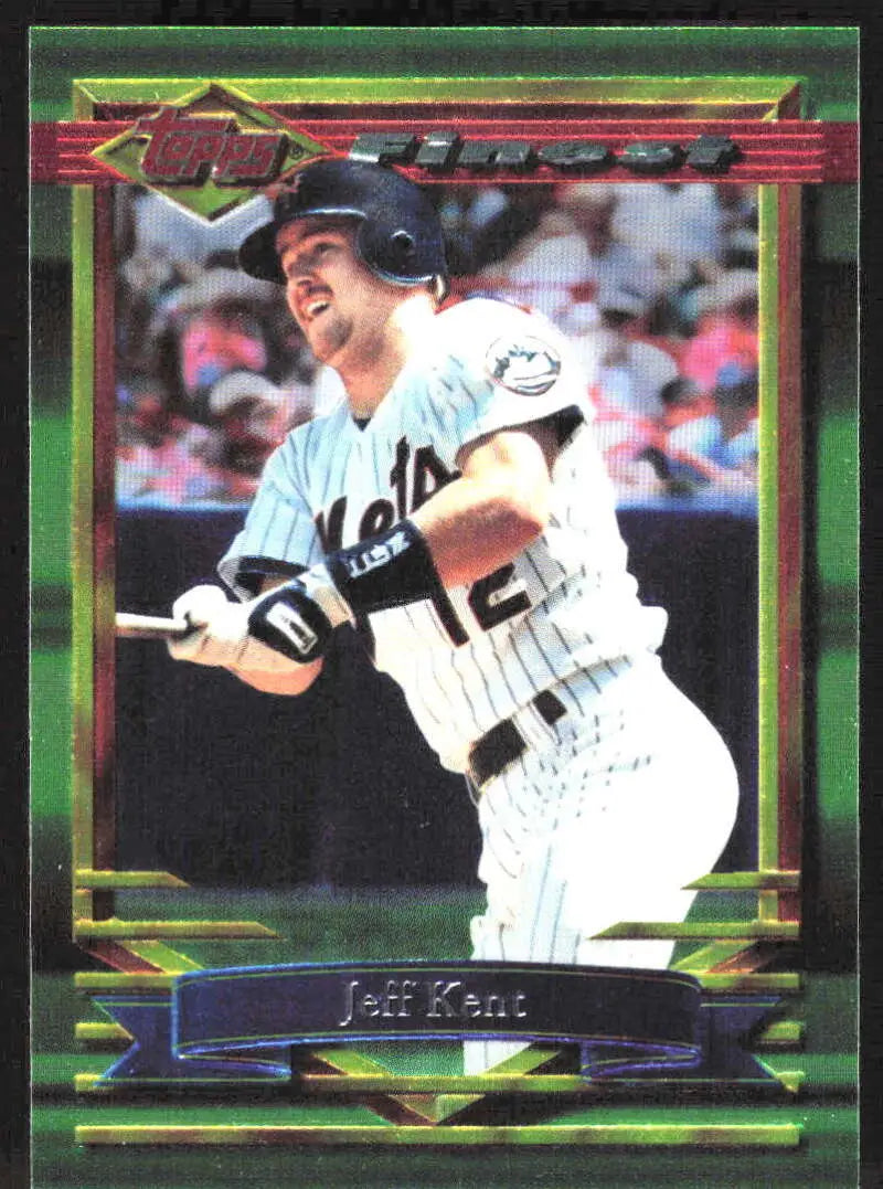 1994 Topps Finest #33 Jeff Kent NM-MT Mets ID:81556 - Baseball Card Single