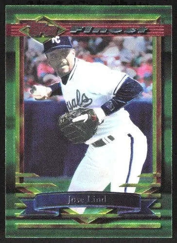 1994 Topps Finest #46 Jose Lind NM Near Mint Royals ID:82832 - Baseball Card Single
