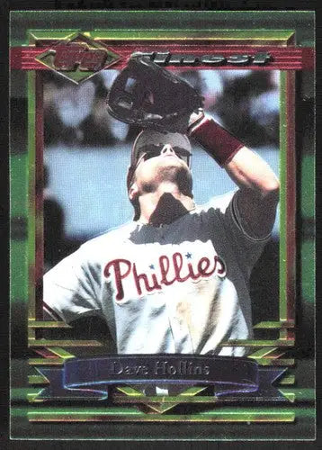 1994 Topps Finest #47 Dave Hollins NM Near Mint Phillies ID:82833 - Baseball Card Single