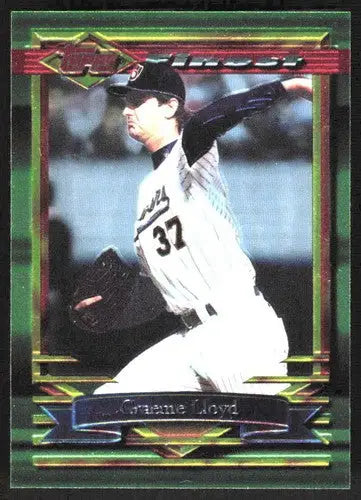 1994 Topps Finest #48 Graeme Lloyd NM Near Mint Brewers ID:82834 - Baseball Card Single