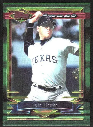 1994 Topps Finest #64 Tom Henke NM Near Mint Rangers ID:82839 - Baseball Card Single