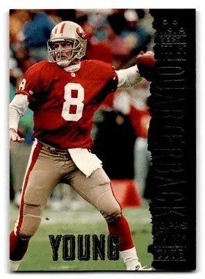 1994 Topps Football Stadium Club Steve Young #109 San Francisco 49ers - Football Card Single