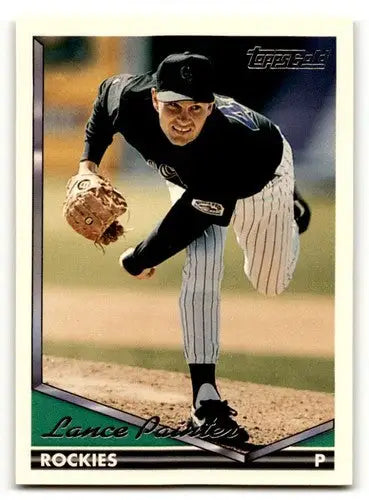 1994 Topps Gold #229 Lance Painter Colorado Rockies Baseball Cards E ID:59718 - Baseball Card Single