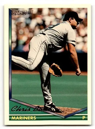 1994 Topps Gold #60 Chris Bosio Seattle Mariners Baseball Cards EX/N ID:59724 - Baseball Card Single