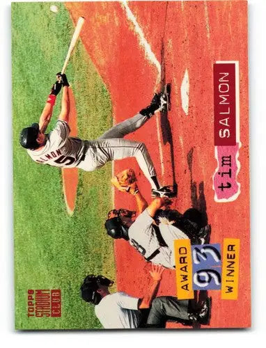 1994 Topps Stadium Club #36 Tim Salmon NM Near Mint Angels ID:82520 - Baseball Card Single