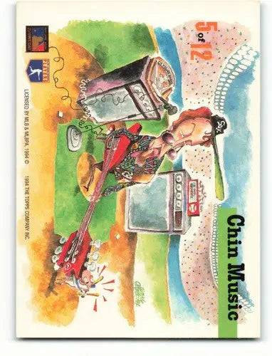 1994 Topps Stadium Club Dugout Dirt #5 Jack McDowell NM Near Mint White Sox - Baseball Card Single
