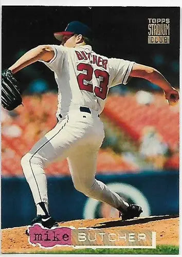 1994 Topps Stadium Club Golden Rainbow #78 Mike Butcher NM Near Mint Angels - Baseball Card Single