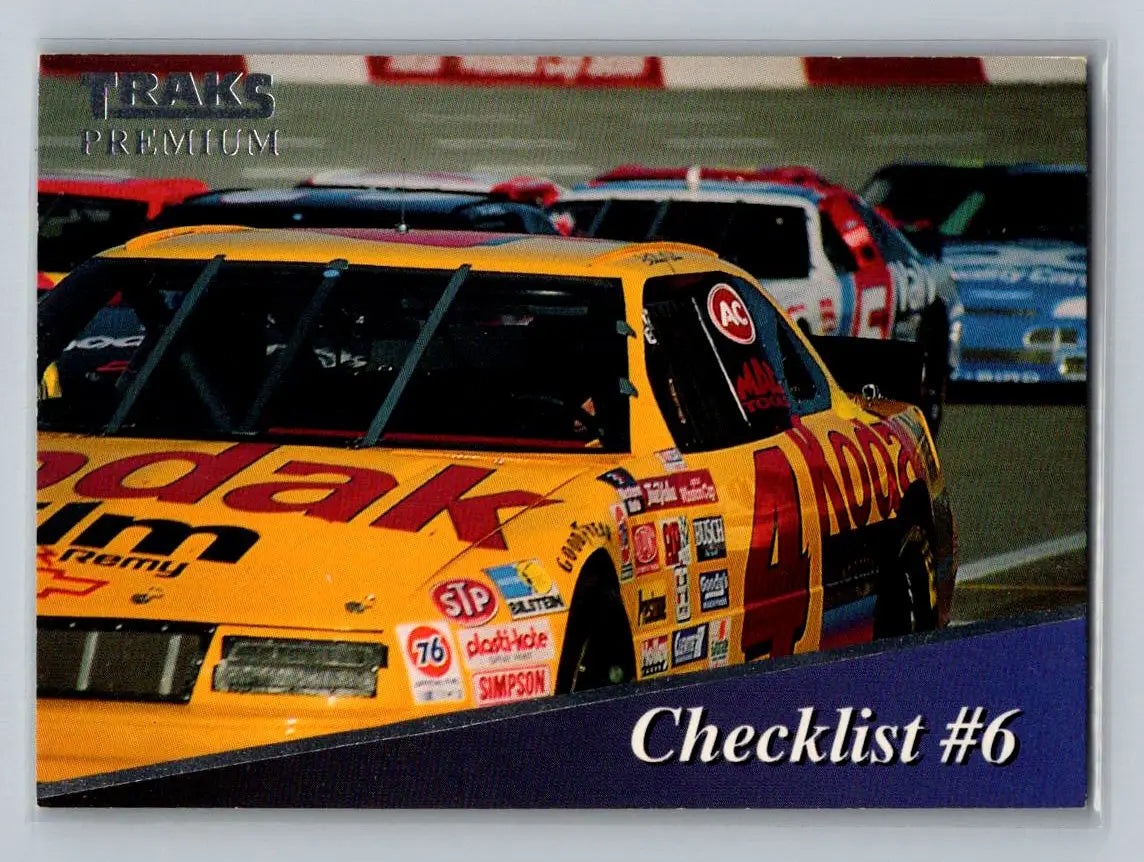 1994 Traks #150 Checklist #6: 126-150 - Other