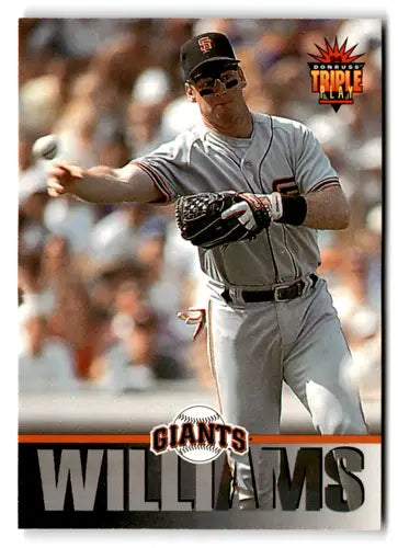 1994 Triple Play Matt Williams baseball card with original gloss near mint condition