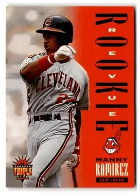 1994 Triple Play #286 Manny Ramirez - Baseball Card Single