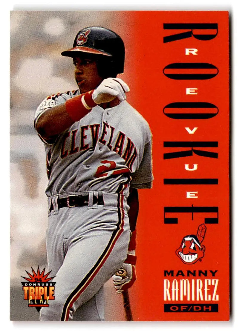 1994 Triple Play #286 Manny Ramirez - Baseball Card Single