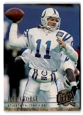 1994 Ultra #14 Jeff George - Football Card Single