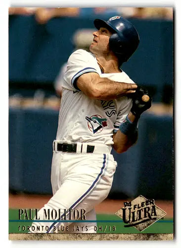 1994 Ultra #140 Paul Molitor Toronto Blue Jays Baseball Cards - Baseball Card Single